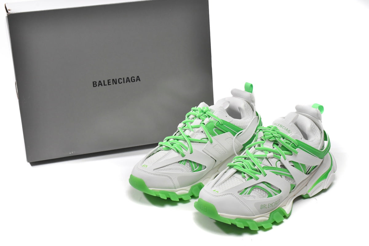 Balenciaga Track Verde Alb - prezentare produs