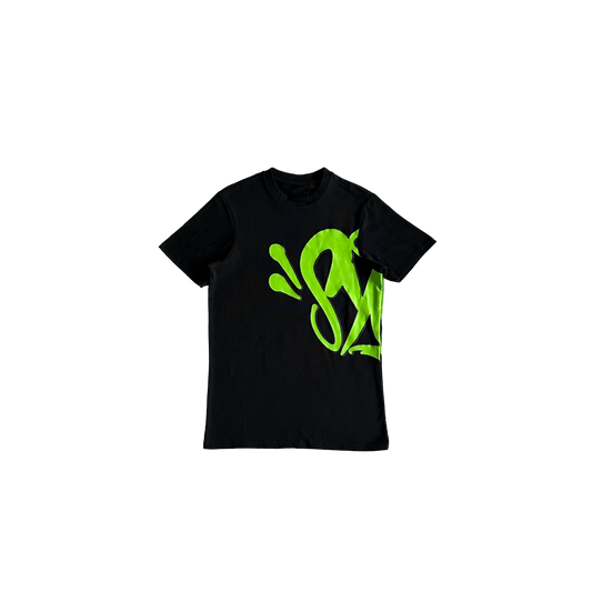 Syna Tricou Negru Verde - prezentare produs
