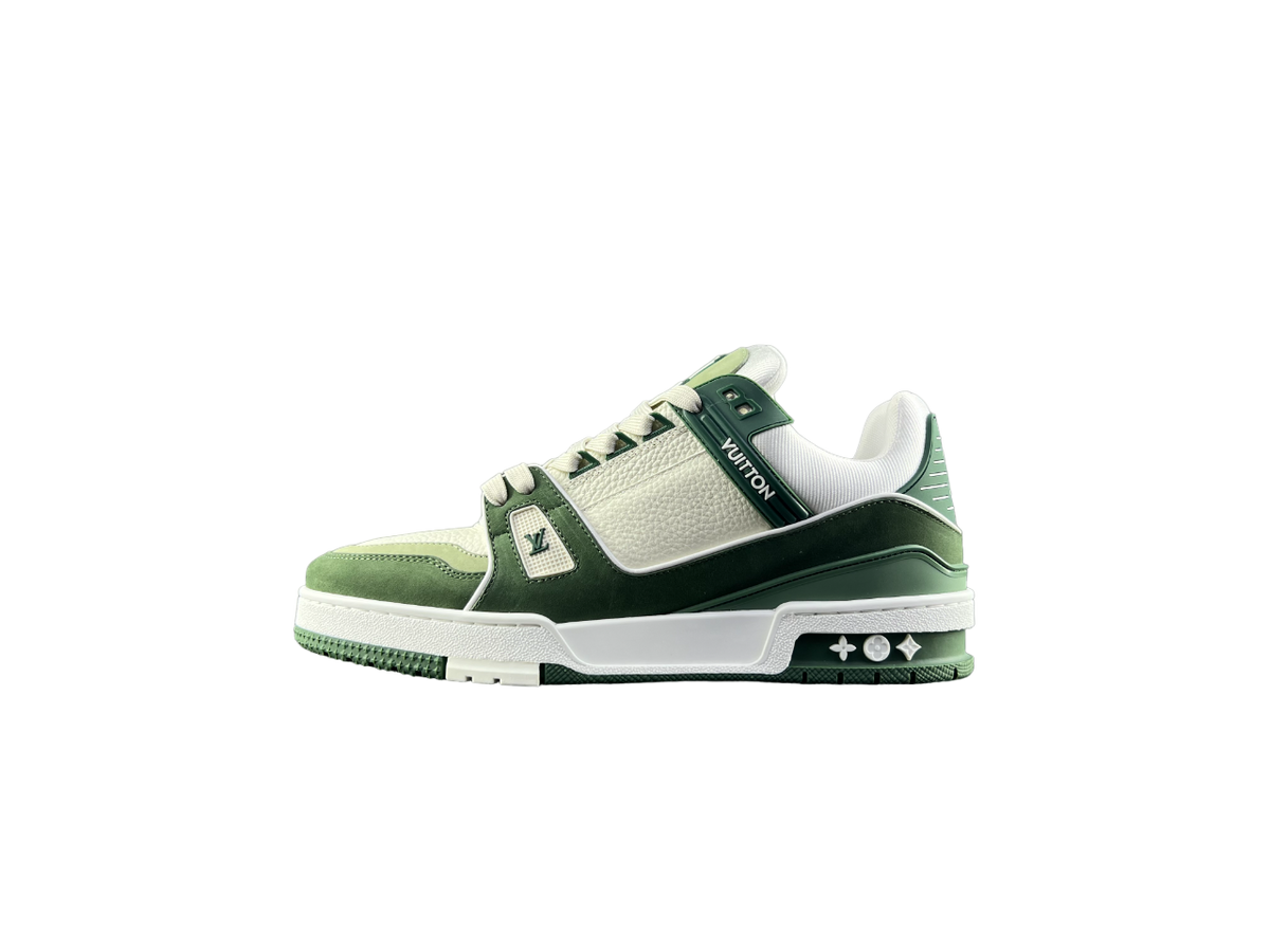 Louis Vuitton LV Trainers Army Verde - prezentare produs