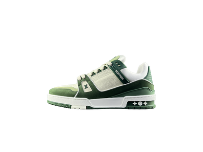 Louis Vuitton LV Trainers Army Verde - prezentare produs