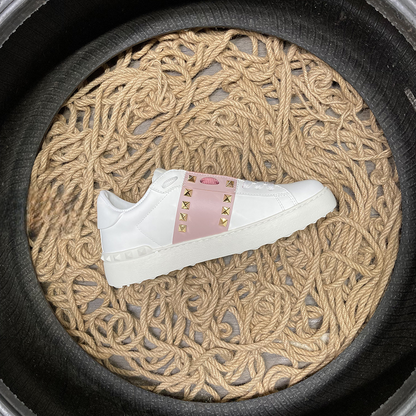 Valentino Rockstud Deschis Roz Auriu - prezentare produs