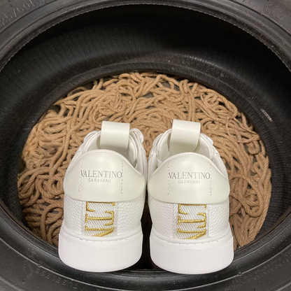 Valentino V7TN Trainers Alb Auriu - prezentare produs