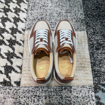 Christian Louboutin Clasic Maro Alb Low - prezentare produs