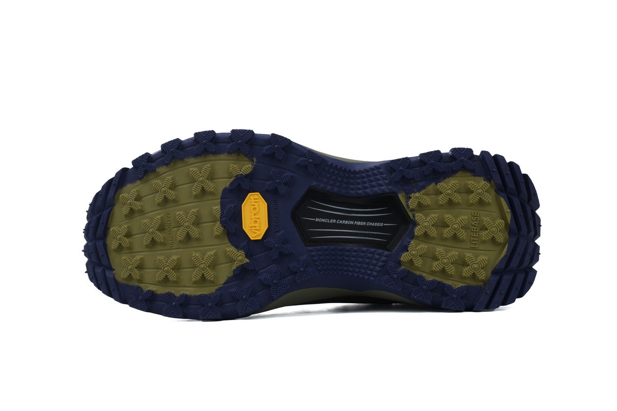 Moncler Tailgrip Army Verde Albastru Pantofi sport - prezentare produs