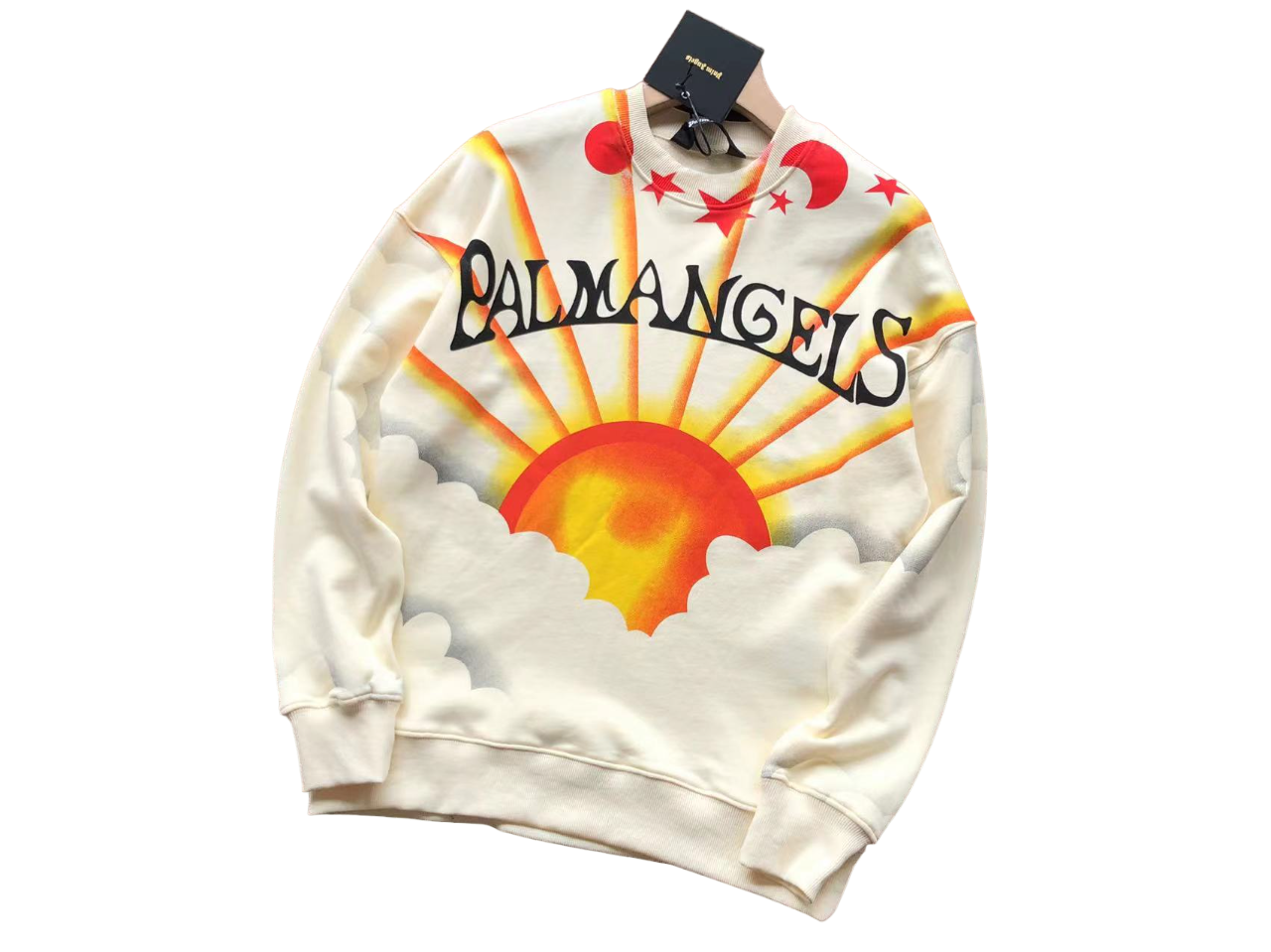 Palm Angels Sunrise Pulover - prezentare produs