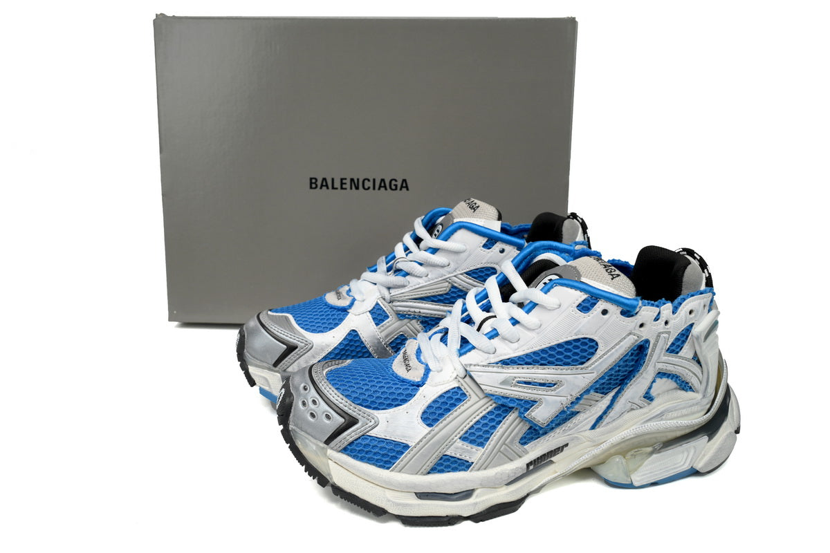 Balenciaga Runner Albastru Alb Pantofi sport - prezentare produs