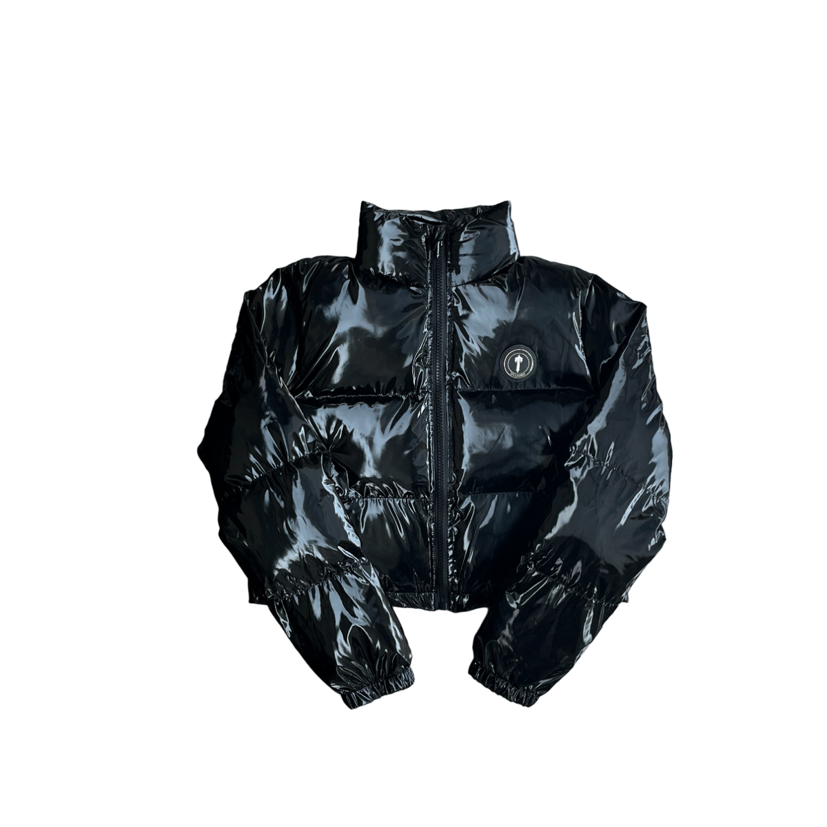 Trapstar Damă Irongate Puffer Shiny Negru - prezentare produs