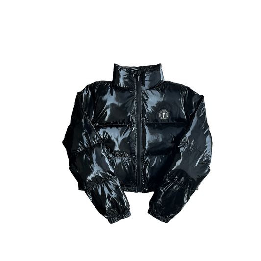 Trapstar Damă Irongate Puffer Shiny Negru - prezentare produs