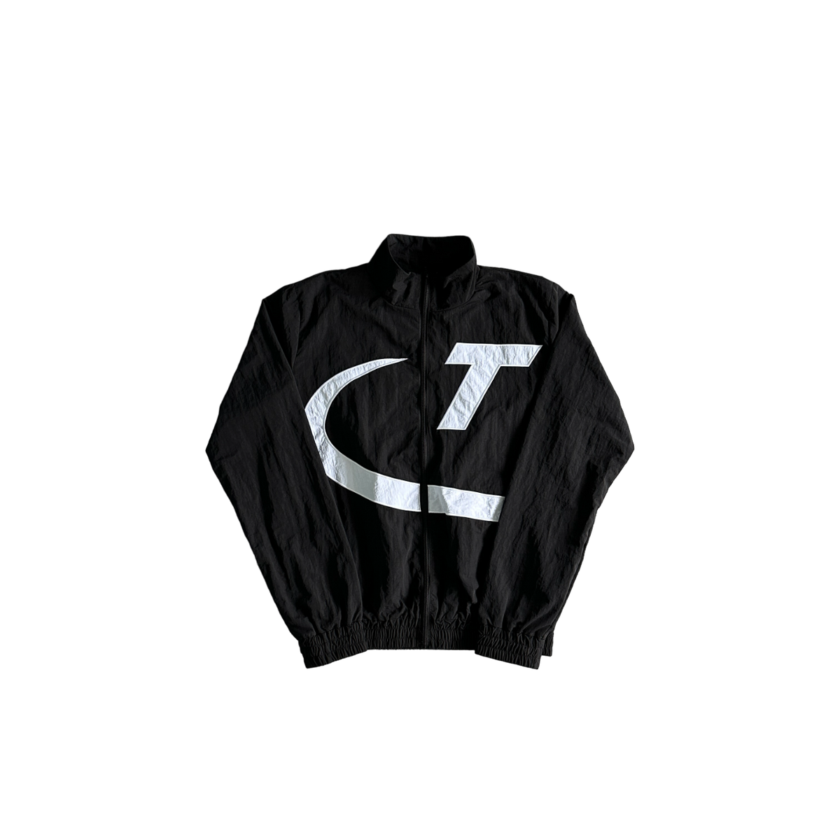 Trapstar Hyper Shellsuit Negru Albastru Trening - prezentare produs