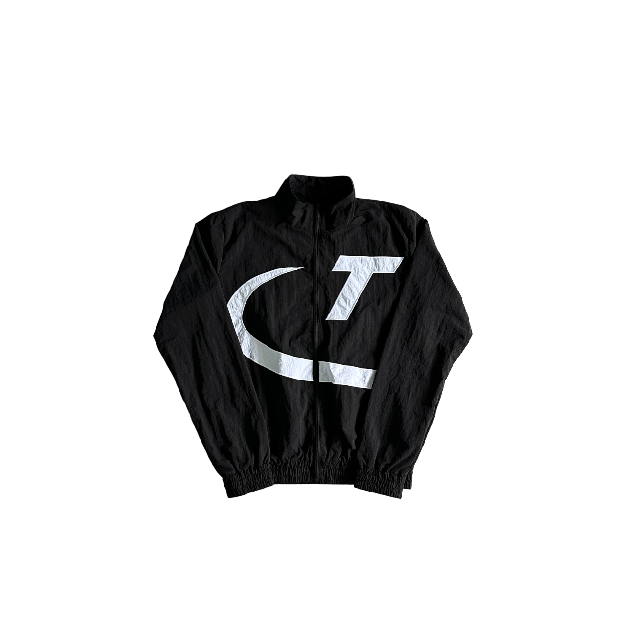 Trapstar Hyper Shellsuit Negru Albastru Trening - prezentare produs
