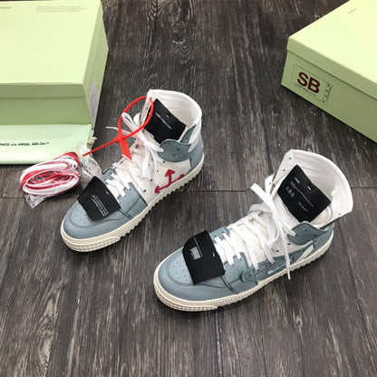 Off-White Off-White Court 3 0 Baby Albastru Alb Pantofi sport - prezentare produs