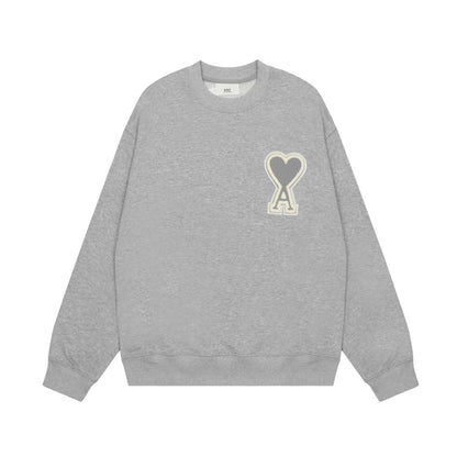 Ami Paris Pulover Gri - prezentare produs