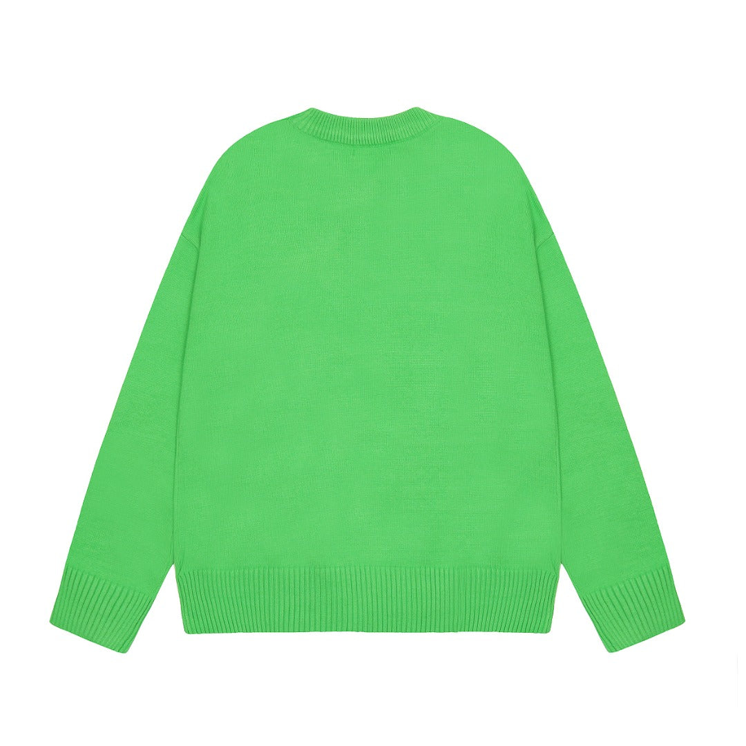Ami Paris Pulover Verde - prezentare produs