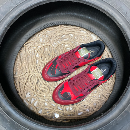 Valentino Rockrunner Camouflage Pantofi sport - prezentare produs