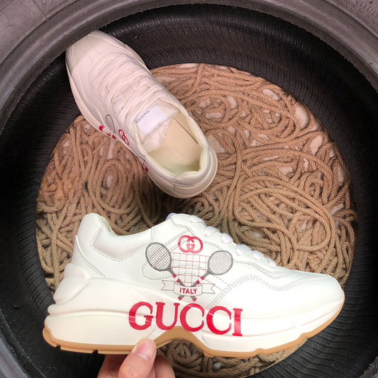 Gucci Rython Alb Tennis - prezentare produs