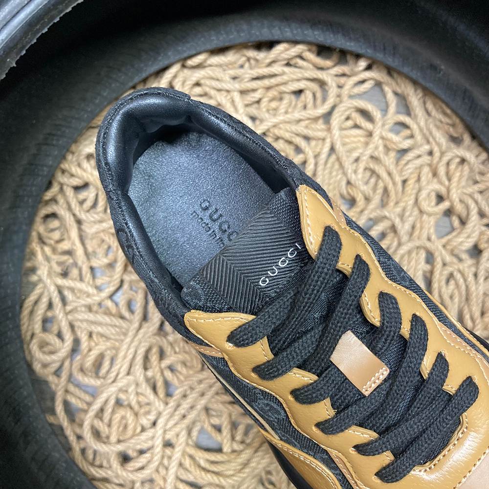 Gucci Rython Maro Negru Pantofi sport - prezentare produs