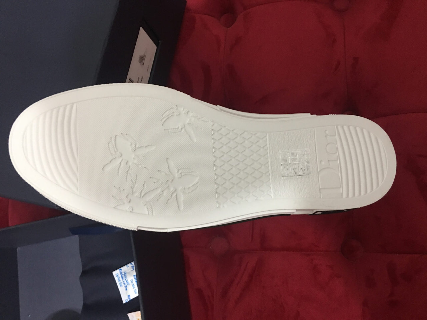 Dior B23 Low Full Alb - prezentare produs