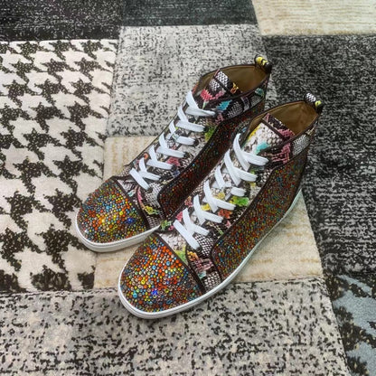 Christian Louboutin Multicolor Diamonds High - prezentare produs