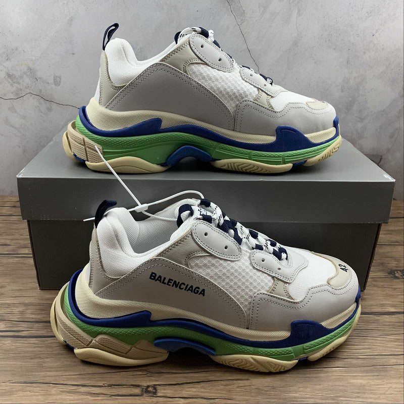 Balenciaga Triple S Verde Albastru - prezentare produs
