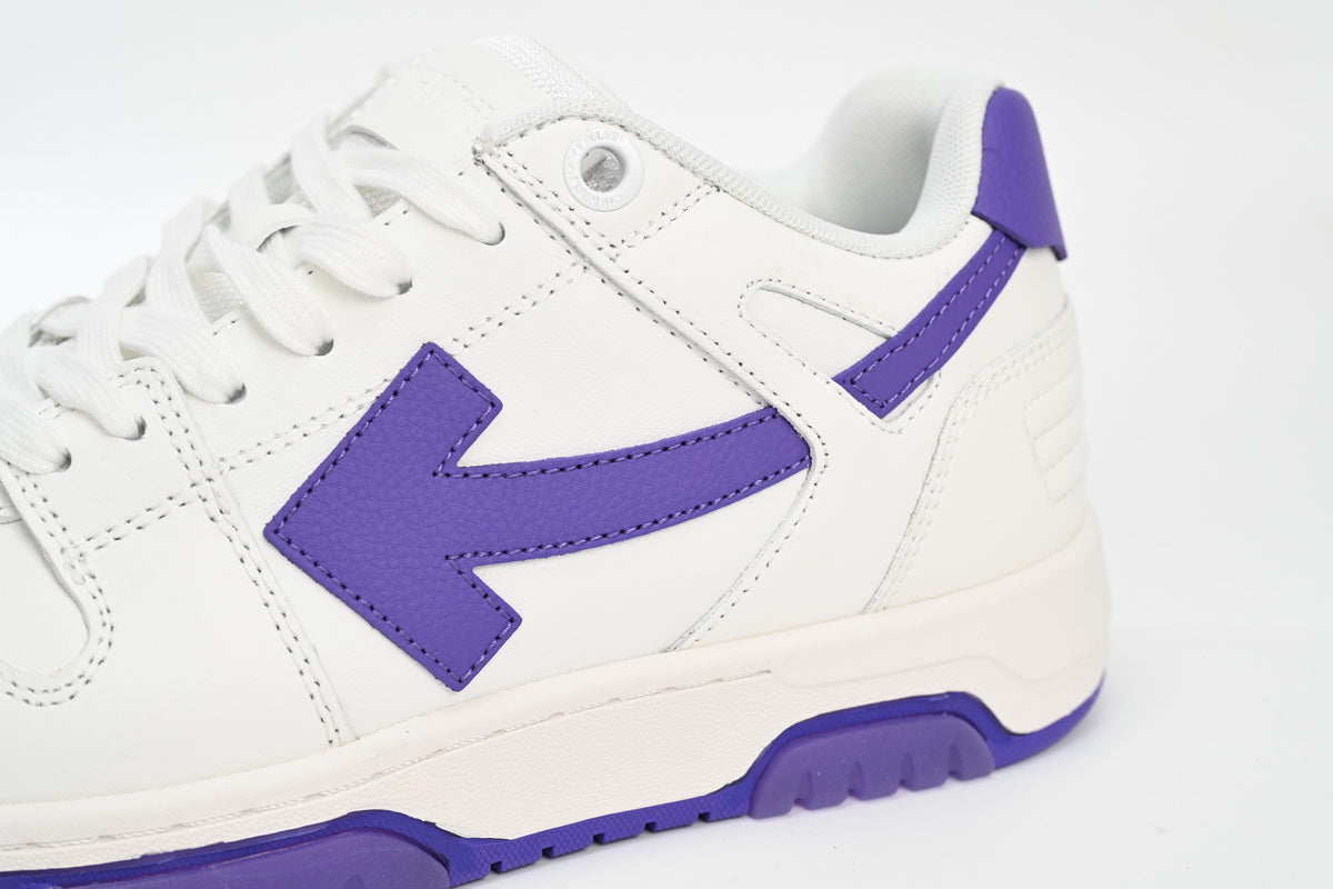 Off-White Off-White Out Of Office Alb Violet Pantofi sport - prezentare produs