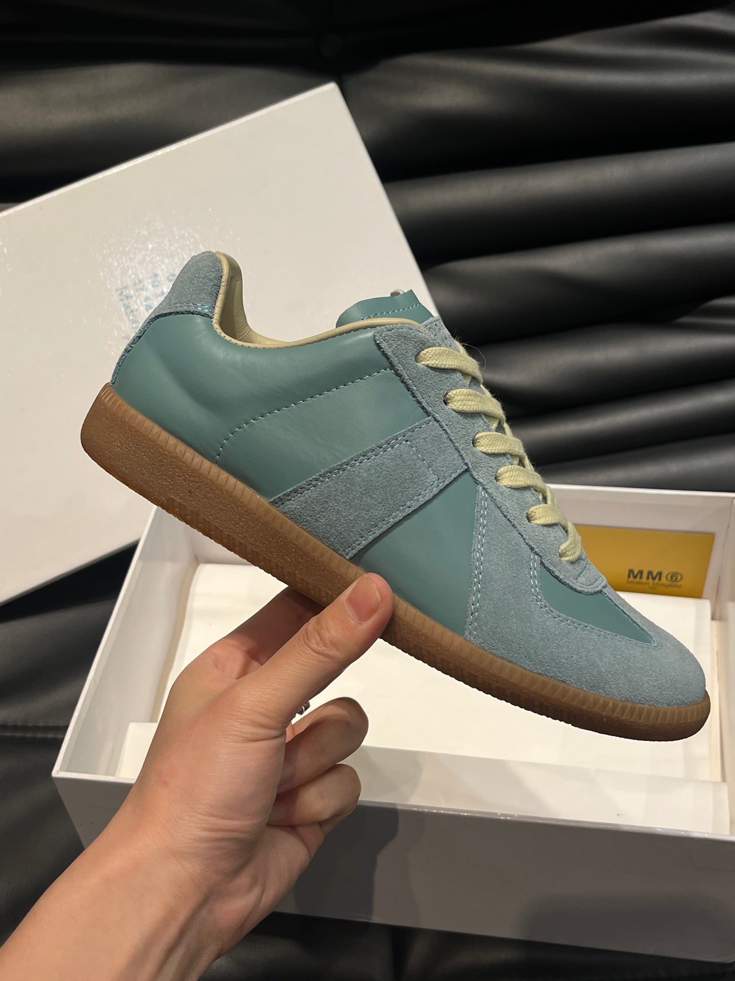 Maison Margiela Trainers Albastru - prezentare produs