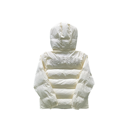 Trapstar Puffer Geacă Crem - prezentare produs