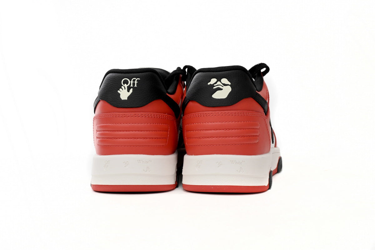 Off-White Off-White Out Of Office Alb Roșu And Negru Pantofi sport - prezentare produs