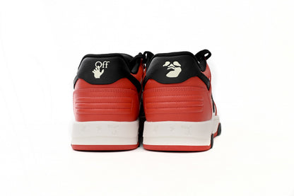 Off-White Off-White Out Of Office Alb Roșu And Negru Pantofi sport - prezentare produs