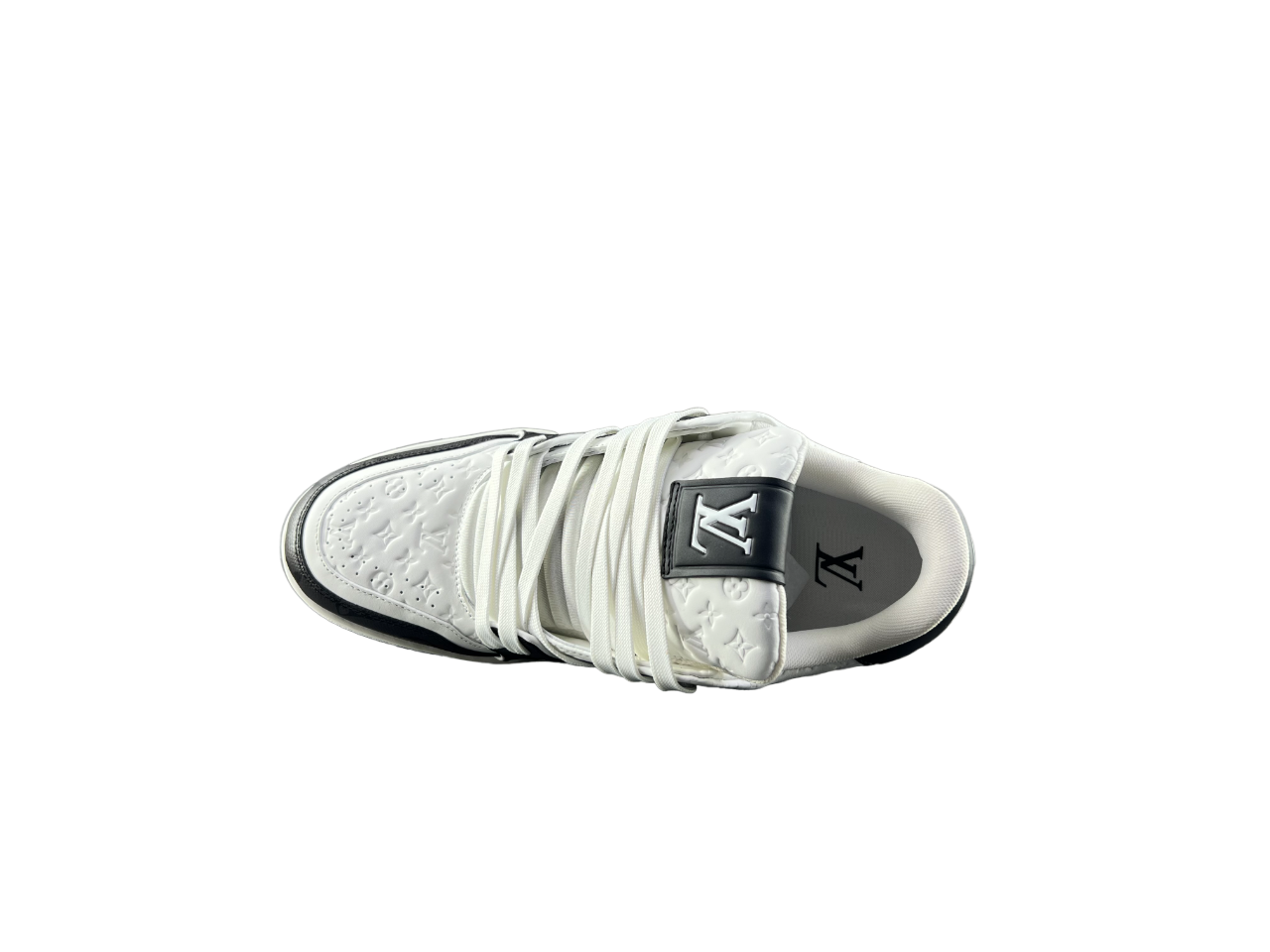 Louis Vuitton LV Trainers Negru Alb - prezentare produs