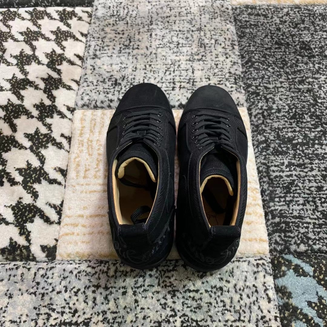Christian Louboutin Clasic Full Negru High - prezentare produs