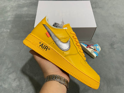 Nike Air Force X Off Alb Galben - prezentare produs