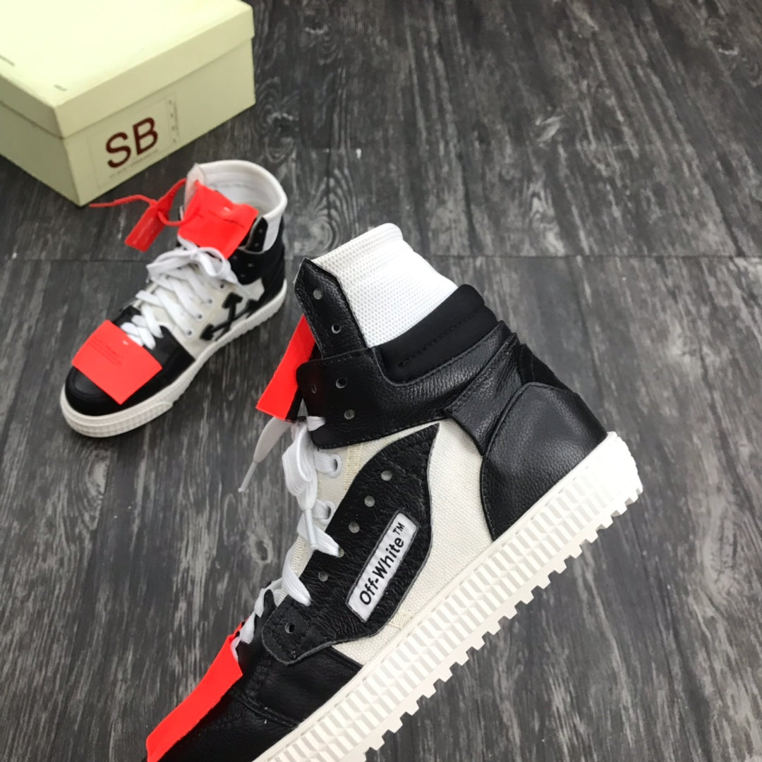 Off-White Court 3 0 Negru Alb - prezentare produs