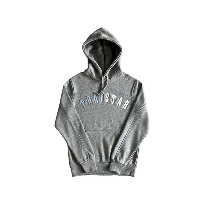 Trapstar Trening Chenille Gri Albastru Alb - prezentare produs