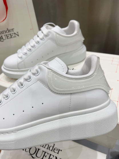 Alexander McQueen Alb Rubber Pantofi sport - prezentare produs
