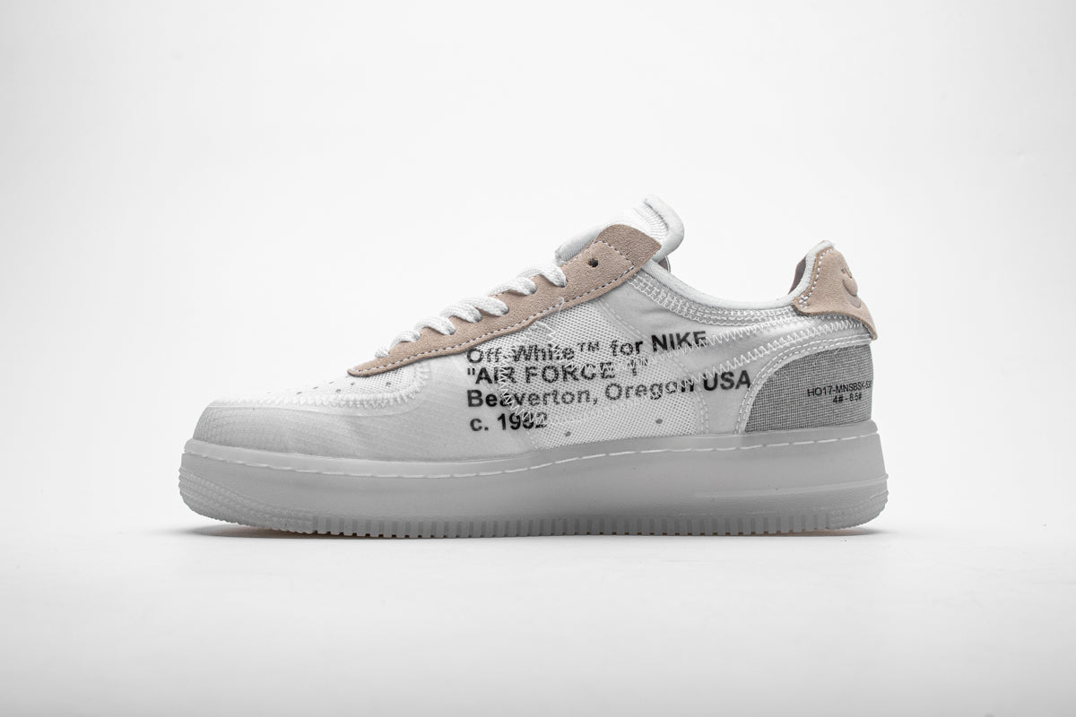 Nike Air Force X Off Alb Alb Pantofi sport - prezentare produs