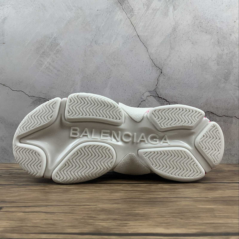 Balenciaga Triple S Alb Roz - prezentare produs