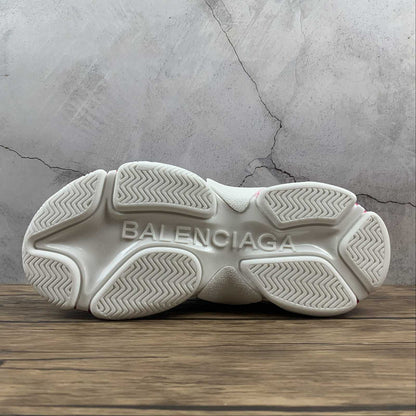 Balenciaga Triple S Alb Roz - prezentare produs