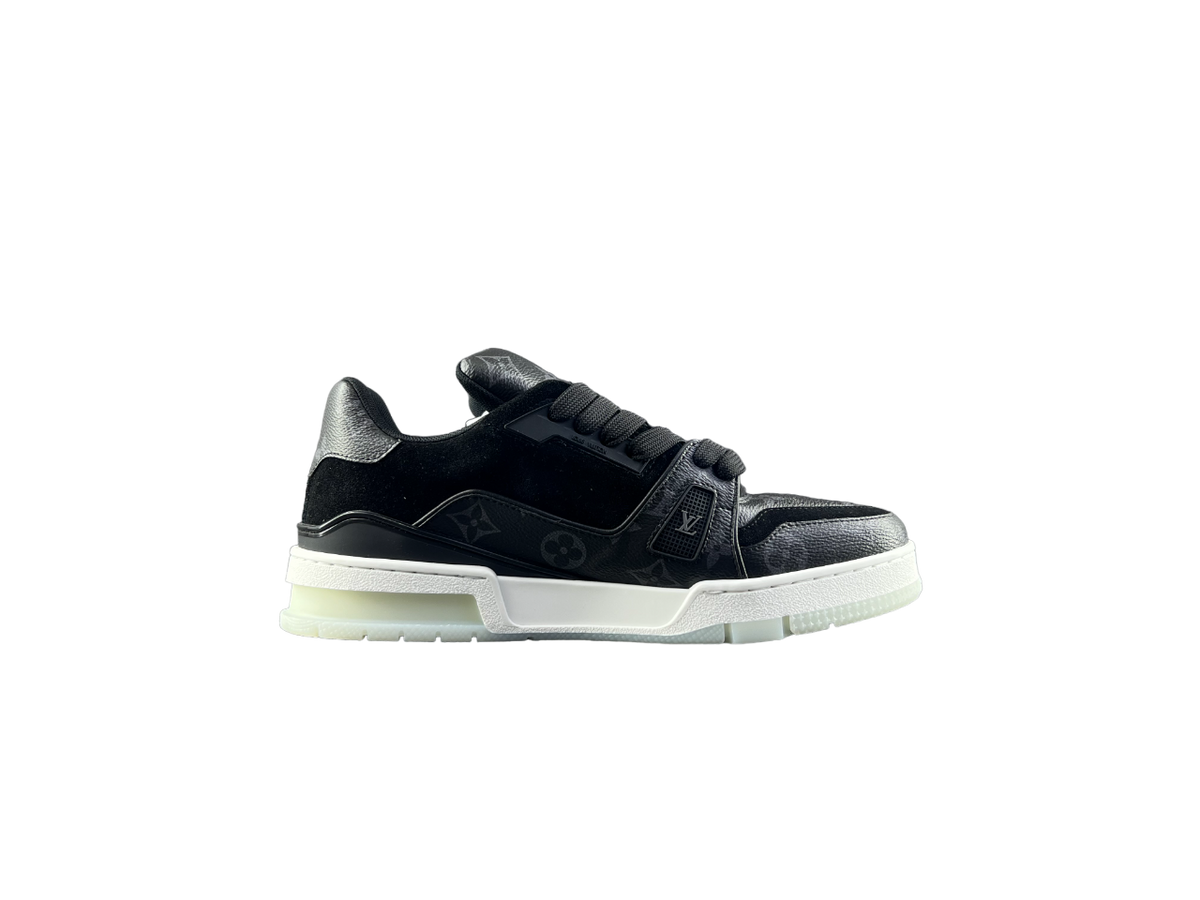 Louis Vuitton LV Pantofi sport Negru Alb Sole - prezentare produs