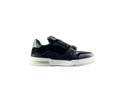 Louis Vuitton LV Pantofi sport Negru Alb Sole - prezentare produs