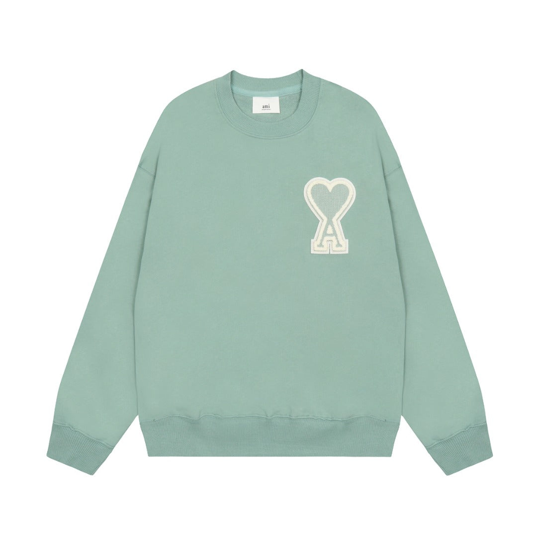 Ami Paris Pulover Deschis Verde - prezentare produs