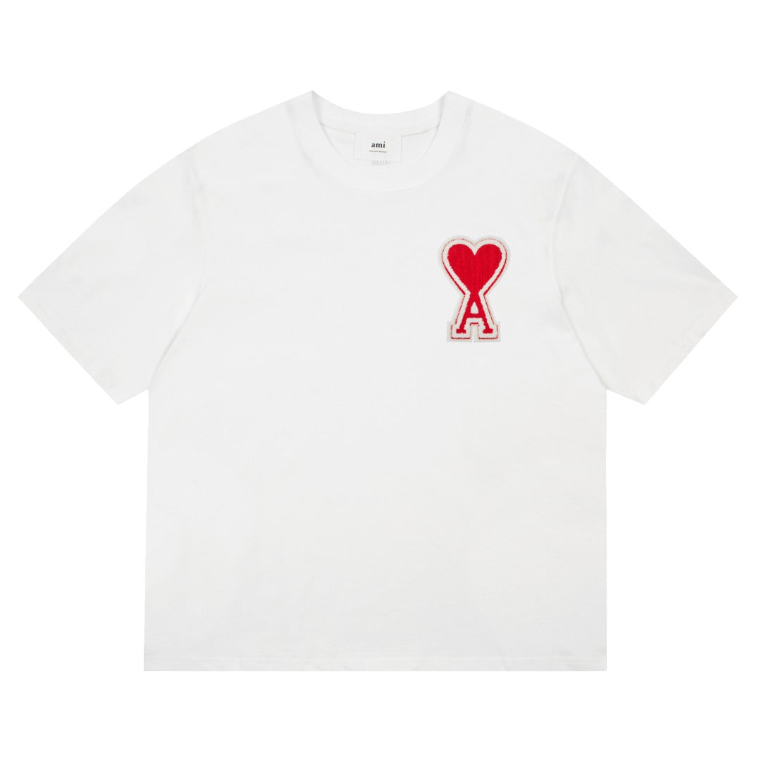 Ami Paris Tricou Alb - prezentare produs