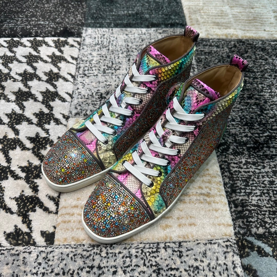 Christian Louboutin Rainbow Diamonds High - prezentare produs