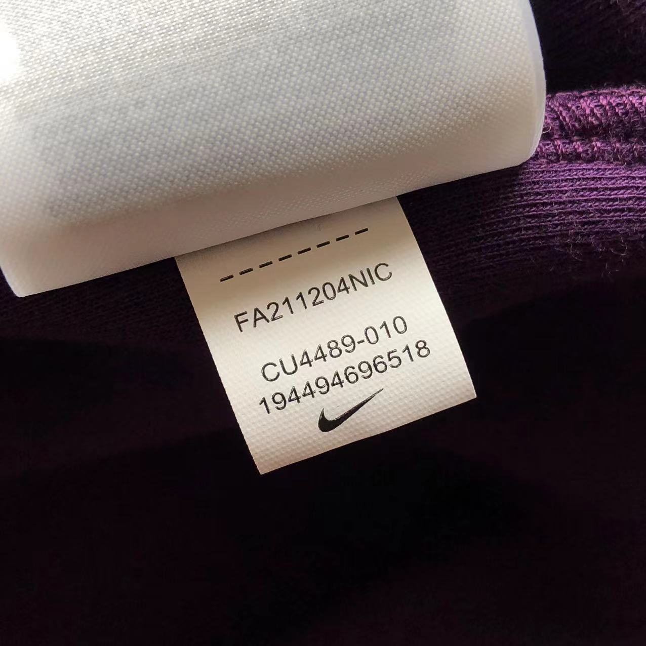 Nike Tech Fleece Violet Negru Fleece - prezentare produs