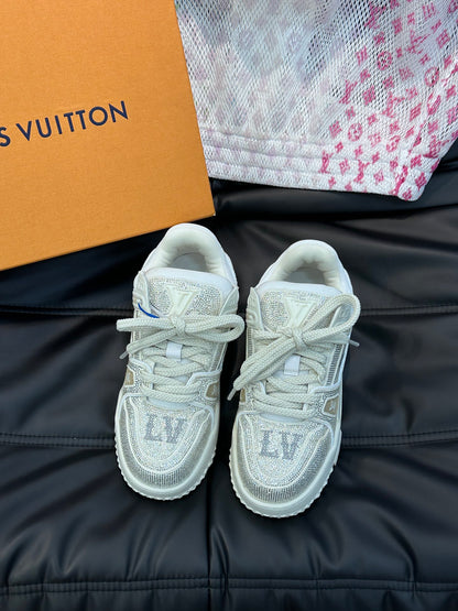 Louis Vuitton LV Trainers Maxi Gri Stones - prezentare produs