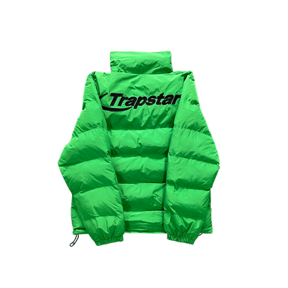 Trapstar Geacă Hyperdrive Puffer Geacă Verde Negru Verde - prezentare produs