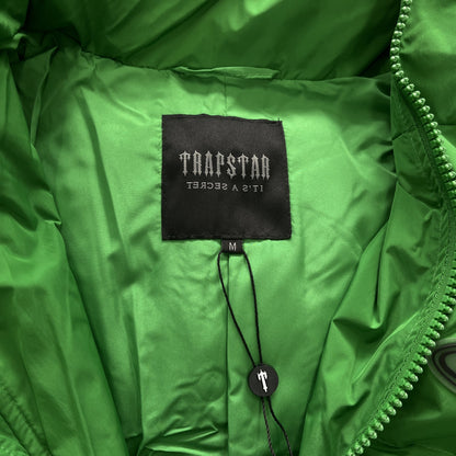 Trapstar Geacă Hyperdrive Puffer Geacă Verde Negru Verde - prezentare produs