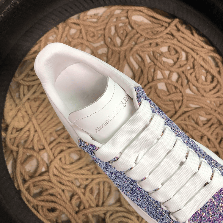 Alexander McQueen Violet Glitter Pantofi sport - prezentare produs