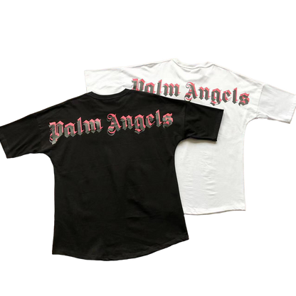 Palm Angels Back Logo T Cămașă - prezentare produs