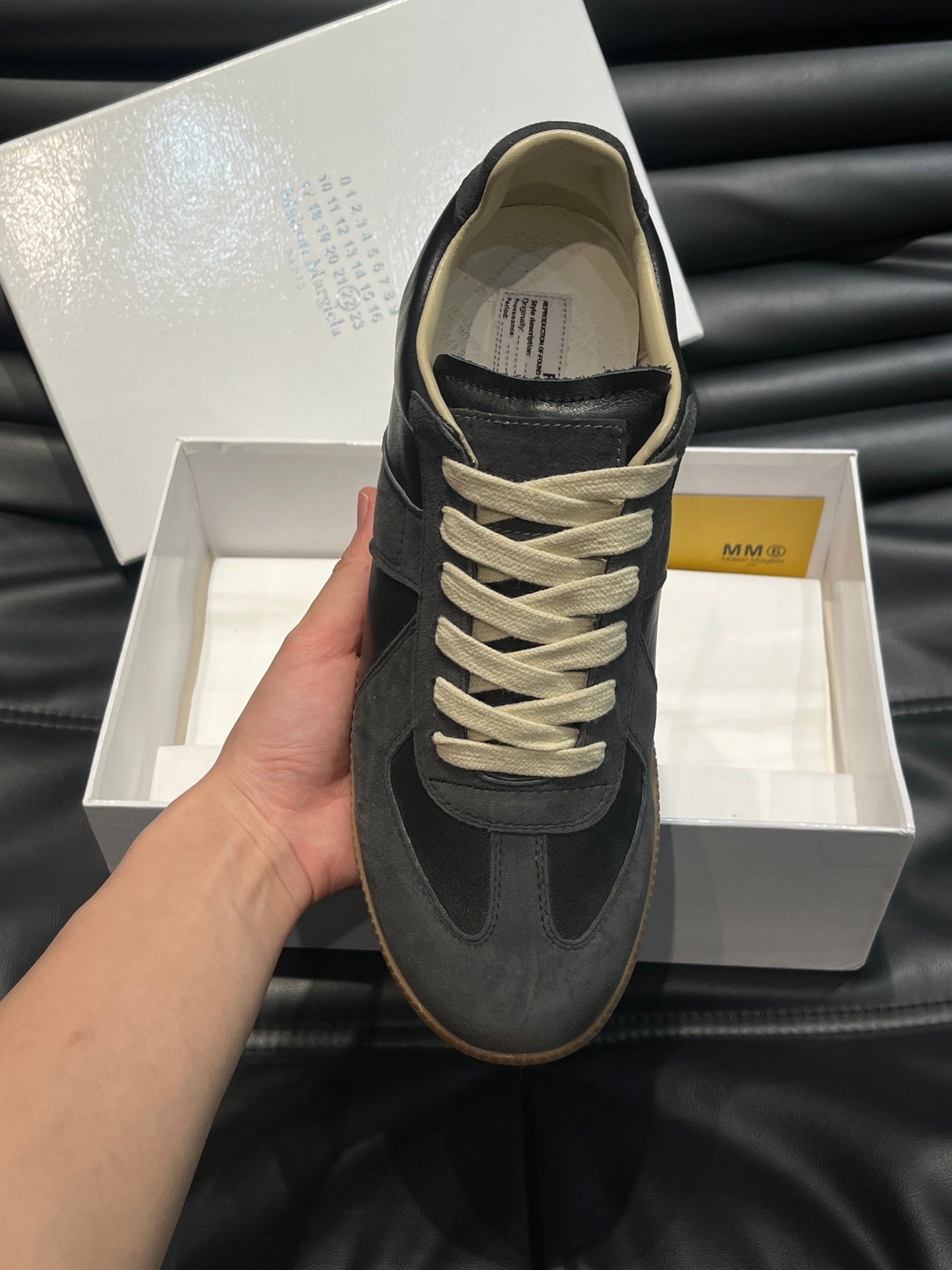 Maison Margiela Pantofi sport Gri - prezentare produs