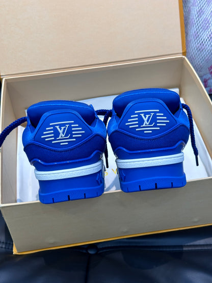 Louis Vuitton LV Trainers Maxi Albastru Pânză - prezentare produs